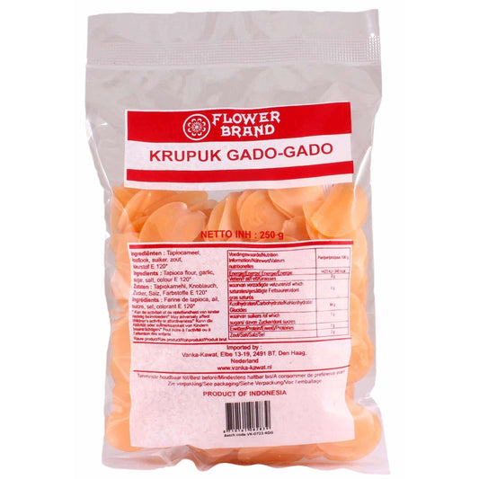 FLOWER BRAND KRUPUK GADO GADO 250 GR.