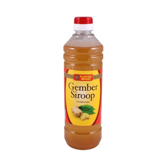 FLOWER BRAND GEMBERSIROOP 500 ML.
