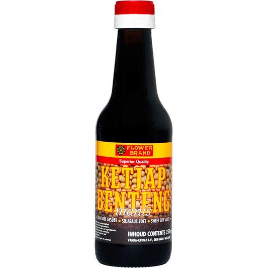 FLOWER BRAND KETJAP BENTENG MANIS 250 ML.