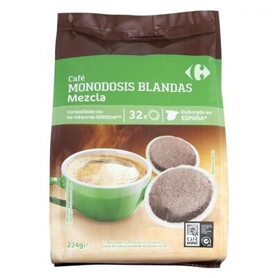HD CAFÉ MEZCLA MONODOSIS 224 GR.