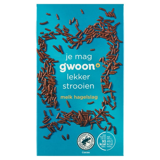 G'WOON HAGELSLAG MELK 600 GR.