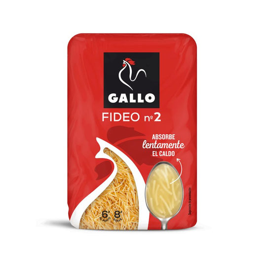 GALLO FIDEOS NR. 2 450 GR.