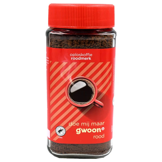 G'WOON OPLOSKOFFIE ROODMERK 200 GR.