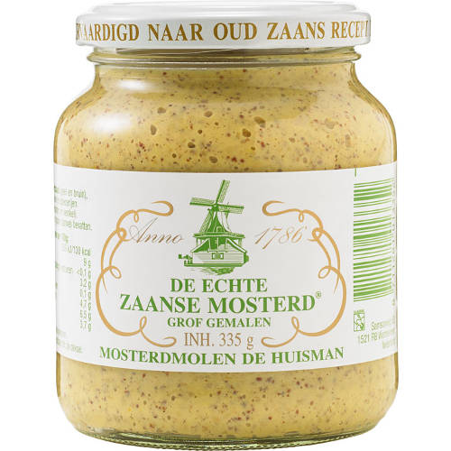 HUISMAN ZAANSE MOSTERD GROF GEMALEN 335 GR.