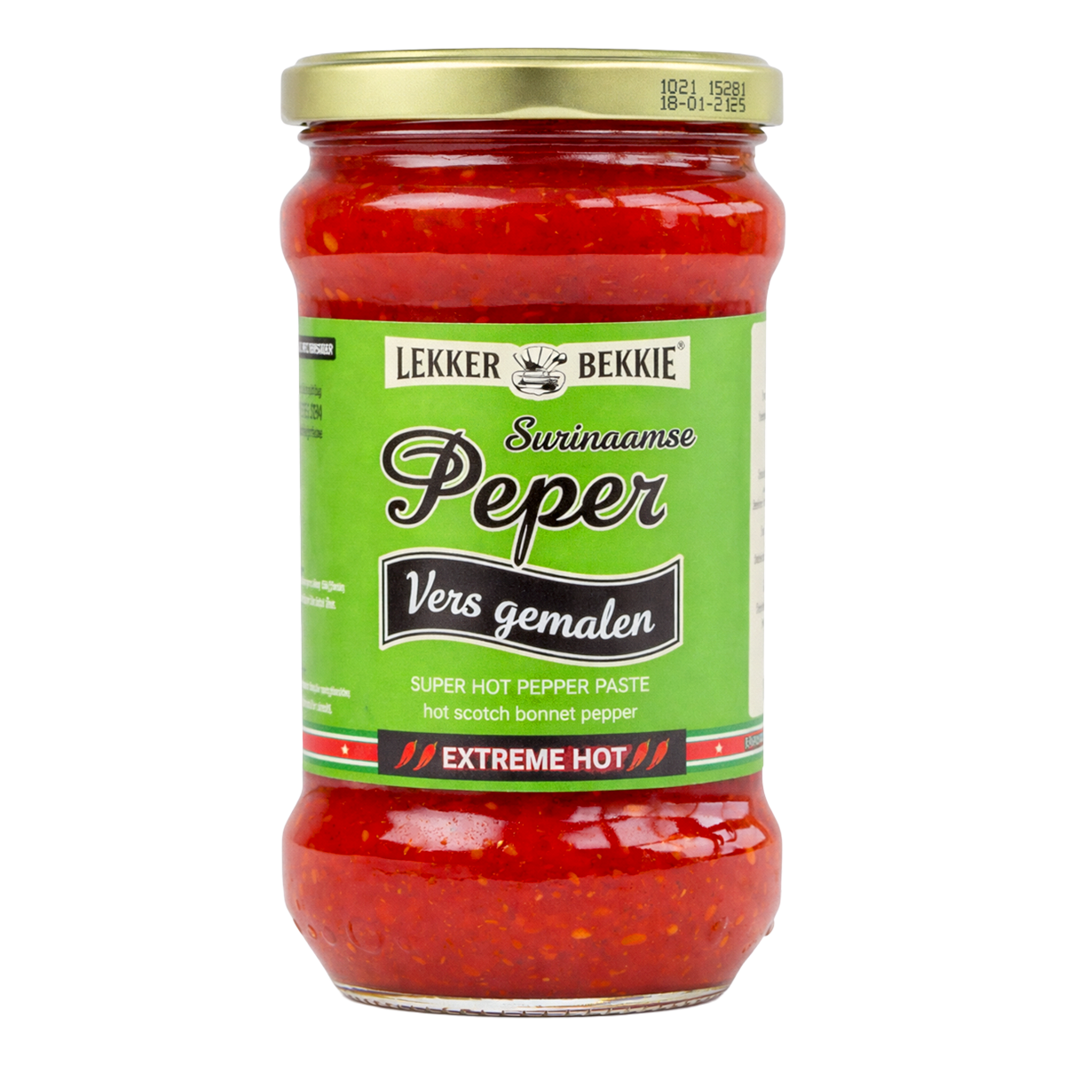 LEKKERBEKKIE SURINAAMSE PEPER 290 ML.