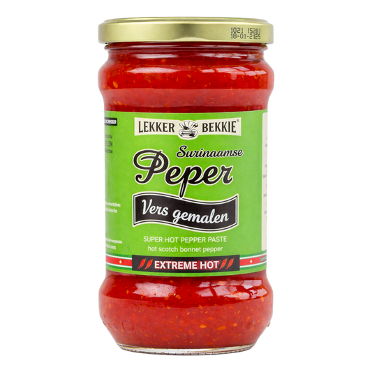 LEKKERBEKKIE SURINAAMSE PEPER 290 ML.