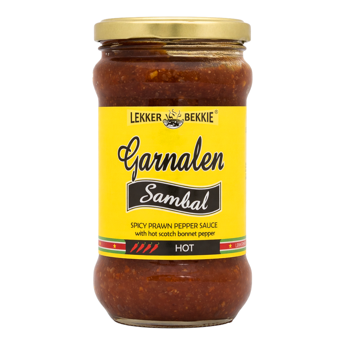 LEKKERBEKKIE GARNALEN SAMBAL 290 ML.