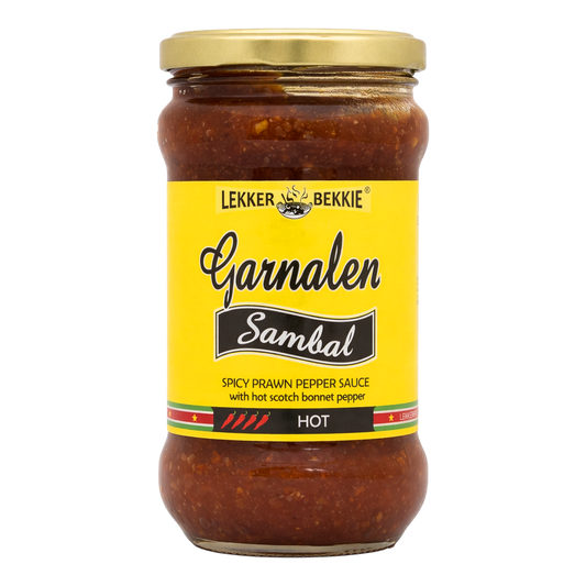 LEKKERBEKKIE GARNALEN SAMBAL 290 ML.