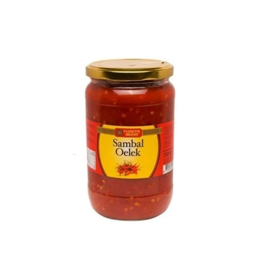 FLOWER BRAND SAMBAL OELEK 720 GR.