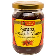 FLOWER BRAND SAMBAL ROEDJAK MANIS 200 GR.