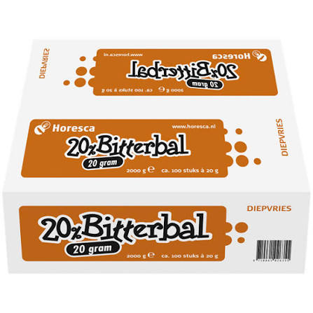 HORESCA BITTERBALLEN 100x20 GR.