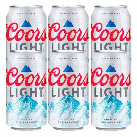 COORS LIGHT LATA 24x33 CL.