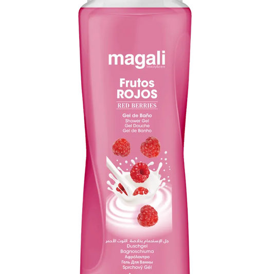 MAGALI GEL DE BAÑO FRUTOS ROJOS 750 ML.