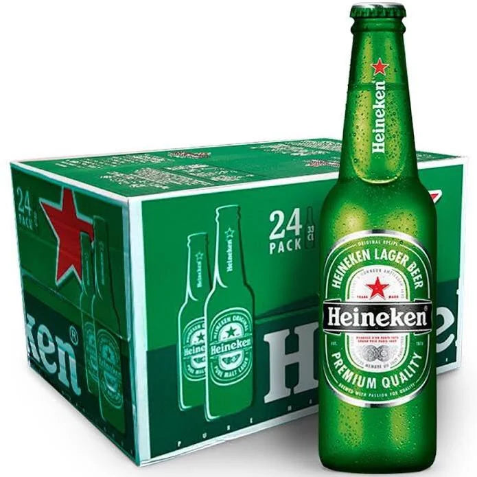 HEINEKEN CERVEZA CRISTAL 24x33 CL.