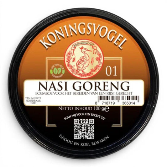 KONINGSVOGEL BOEMBOE NASI GORENG 100 GR.