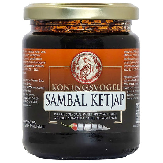 KONINGSVOGEL SAMBAL KETJAP 300 GR.