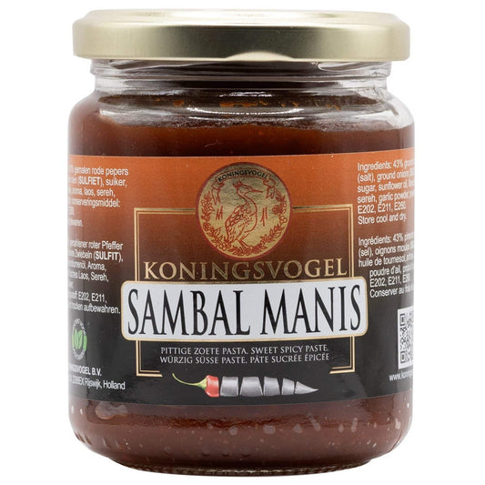 KONINGSVOGEL SAMBAL MANIS 280 GR.