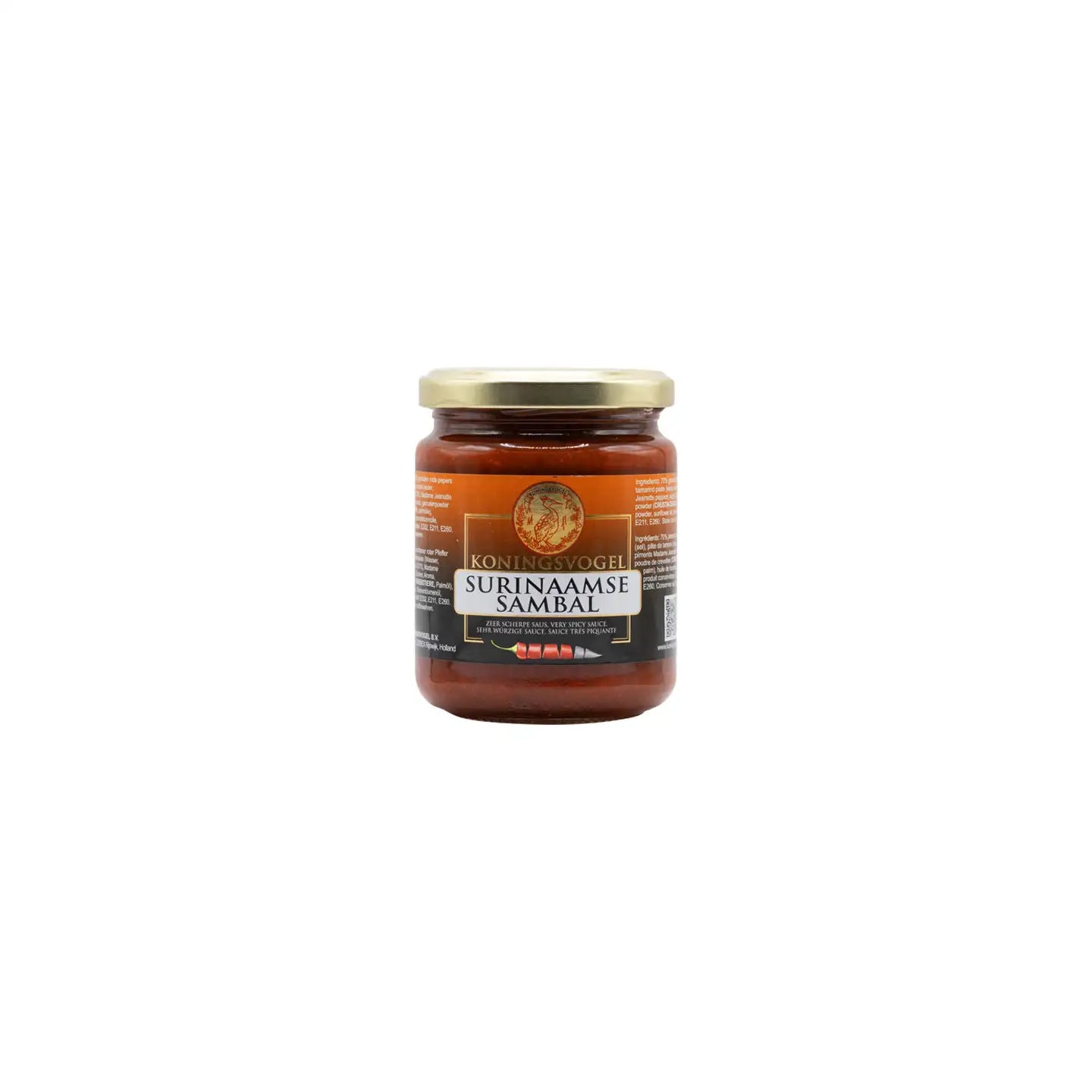 KONINGSVOGEL SURINAAMSE SAMBAL 270 GR.