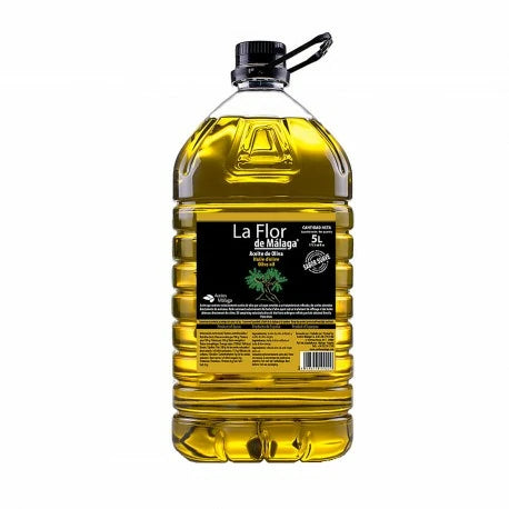 FLOR DE MALAGA ACEITE OLIVA SUAVE 5 LTR.