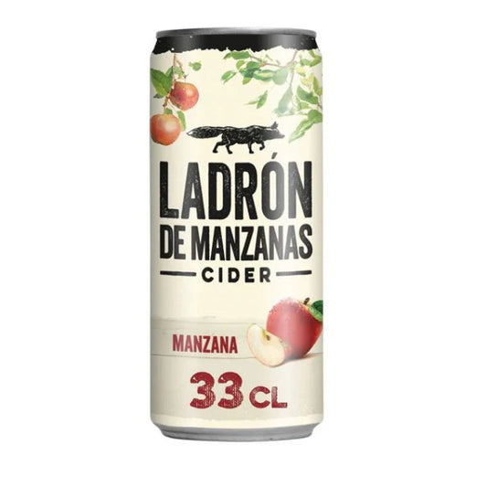 LADRÓN DE MANZANAS SIDRA LATA 24x33 CL.