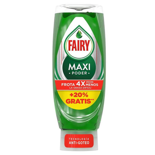 FAIRY VAJILLAS MAXIPODER 370 + 80 ML.