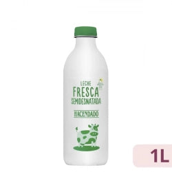 HD LECHE SEMIDESNATADA FRESCA 1 LTR.
