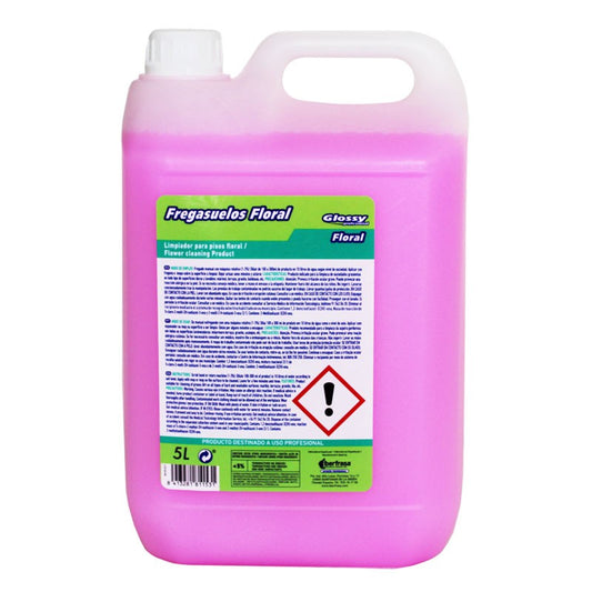 GLOSSY FREGASUELOS FLORAL 5 LTR.