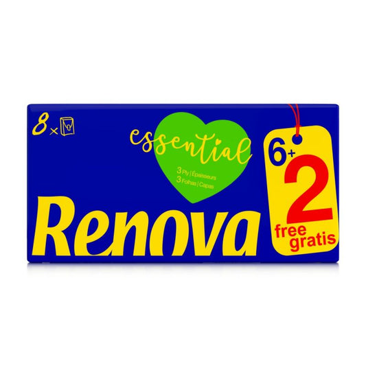 RENOVA PAÑUELOS BLANCOS 6x10