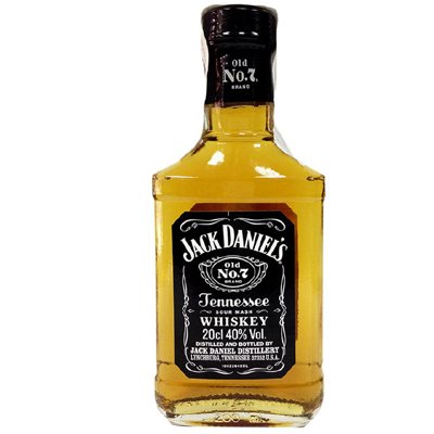 JACK DANIELS BOURBON PET. 20 CL.