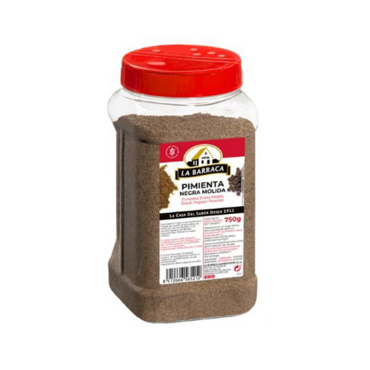 LA BARRACA PIM. NEGRA MOLIDA 750 GR.