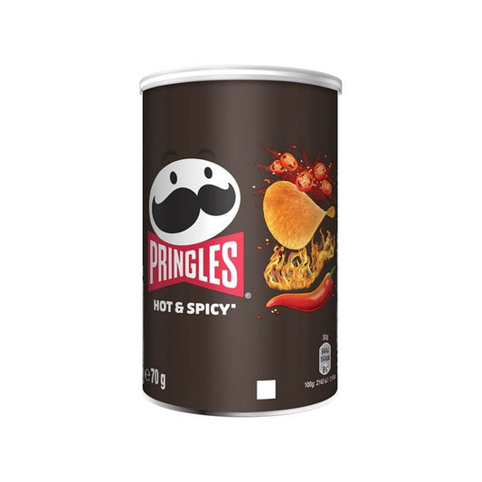 PRINGLES PATATAS HOT & SPICY 12x70 GR.