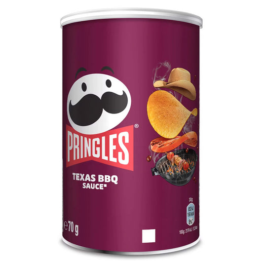PRINGLES PATATAS BARBACOA 12x70 GR.