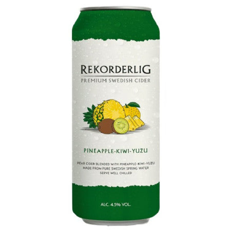 REKORDELIG PINEAPPLE & KIWI LATA 24x50 CL.