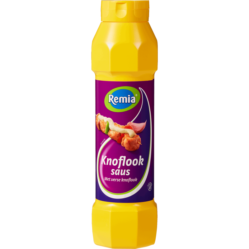 REMIA KNOFLOOKSAUS 800 ML.
