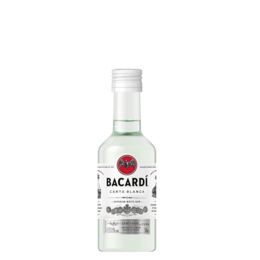 BACARDI CARTA BLANCA PET. 20 CL.