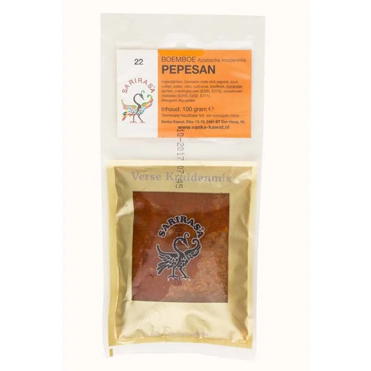 SARIRASA BOEMBOE PEPESAN 100 GR.