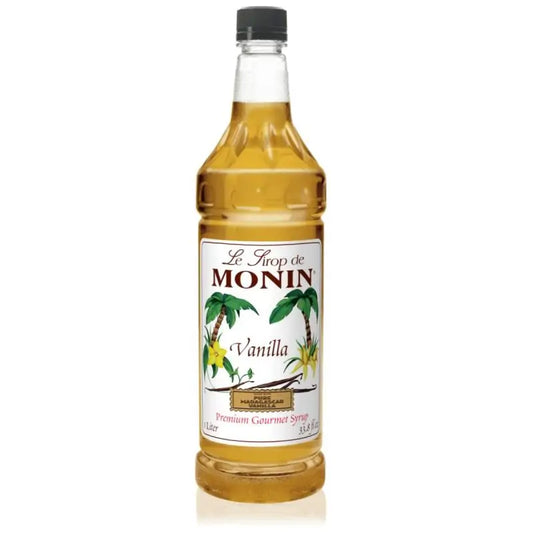 MONIN SIROPE VAINILLA PET. 1 LTR.