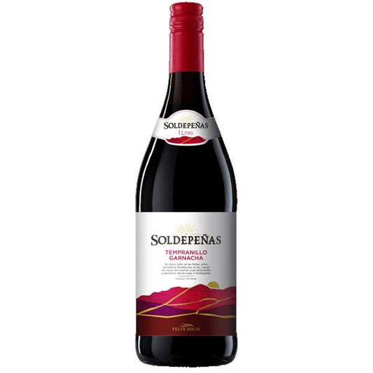 SOLDEPEÑAS VINO TINTO MESA 1 LTR.