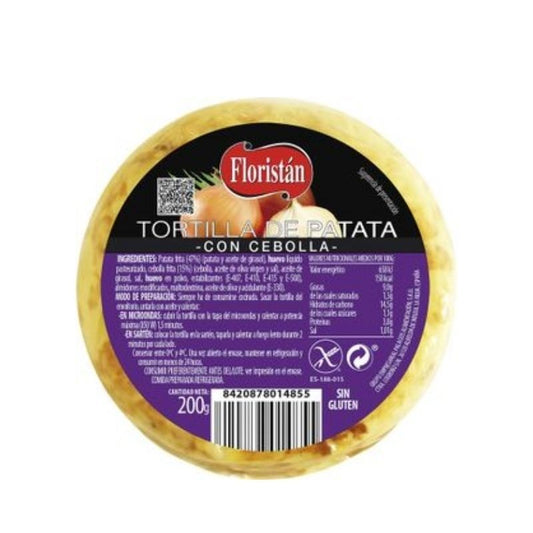 FLORISTAN TORTILLA CON CEBOLLA 200 GR.