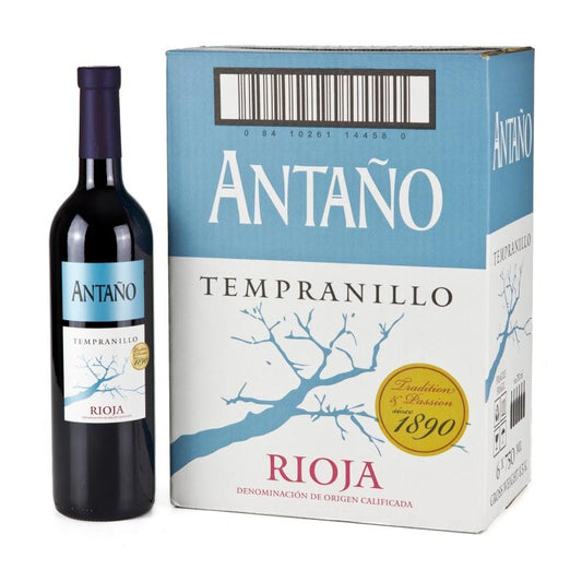 ANTAÑO RIOJA TEMPRANILLO TINTO 75 CL.