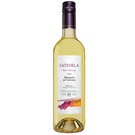 MARQUÉS DE CÁCERES SATINELA BLANCO 75 CL.